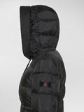 PEUTEREY D Piumino lungo Nunqi mqn 02 nero