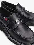 TOMMY H CALZ D PRE Mocassino chunky heel nero