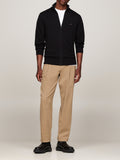 Cardigan in misto cashmere e cotone organico