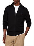 Cardigan in misto cashmere e cotone organico