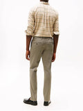 TOMMY H U COL Pantaloni chino Bleecker slim fit con stampa grigio