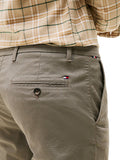 TOMMY H U COL Pantaloni chino Bleecker slim fit con stampa grigio