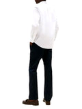 TOMMY H U PRE Camicia flex in popeline di cotone bianco
