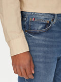TOMMY H U PRE Jeans sttraight denton INDIGO