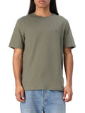 TOMMY H U PRE T-shirt regular fit verde