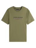TOMMY H U PRE T-shirt brand love hilfiger verde