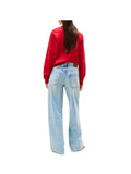 TOMMY J D PRE Jeans Mia relaxed straight fit BLU CHIARO