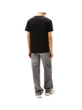TOMMY J U PRE T-shirt regular tommy dna flag nero