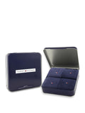 TOMMY U CALZE Pacco da 4 giftbox calzini lunghi NAVY