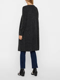 VERO MODA Cardigan lungo aperto Doffy GRIGIO SCURO