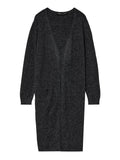 VERO MODA Cardigan lungo aperto Doffy GRIGIO SCURO