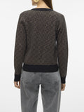 VERO MODA Cardigan aria con bottoni nero