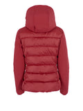YES-ZEE D Piumino trapuntato con finto gilet staccabile ROSSO SCURO