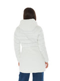 YES-ZEE D Cappotto trapuntato finto gilet staccabile beige