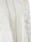 YES-ZEE D Cappotto trapuntato finto gilet staccabile beige
