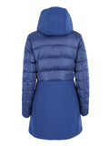YES-ZEE D Cappotto donna trapuntato con finto gilet staccabile BLUNAVY