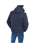 YES-ZEE U Giubbino cappuccio in tessuto tecnico BLUNAVY
