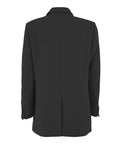 YES-ZEE U Cappotto con finto gilet nero