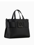 AX ARMANI D Borsa Shopper con zip nero