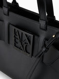 AX ARMANI D Borsa Shopper con zip nero