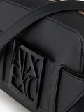 AX ARMANI D Tracollina messenger logo nero
