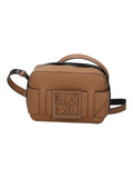 AX ARMANI D Tracollina messenger logo nocciola