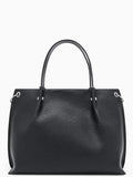 AX ARMANI D Borsa a spalla in ecopelle nero