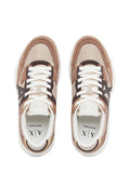 ARMANI EXCHANGE Sneakers speed zebra nocciola