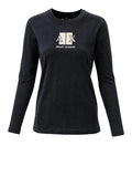 AX ARMANI D T-shirt manica lunga logo nero