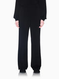 AX ARMANI D Pantaloni tuta palazzo nero