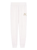 AX ARMANI D Pantaloni logo con polsino CHAMPAGNE
