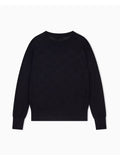 AX ARMANI D Pullover girocollo basic nero
