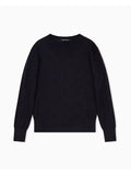 AX ARMANI D Pullover girocollo basic nero