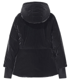 AX ARMANI D Giubbotto blouson con cappuccio nero