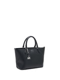 ARMANI EXCHANGE Borsa shopping con charme nero
