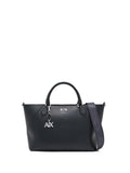ARMANI EXCHANGE Borsa shopping con charme nero