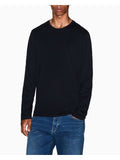 AX ARMANI U T-shirt in cotone manica lunga nero