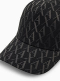AX ARMANI U Cappello baseball logato nero