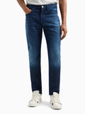 AX ARMANI U Jeans 5 tasche basic slim BLU SCURO