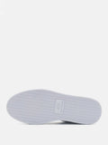 AX ARMANI U Sneakers basic in pelle bianco