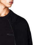 AX ARMANI U Cardigan full zip in misto viscosa nero