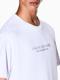 ARMANI EXCHANGE T-shirt basic logo bianco