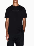 AX ARMANI U T-shirt con scritta nero