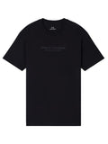 AX ARMANI U T-shirt con scritta nero