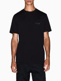 AX ARMANI U T-shirt con scritta laterale nero