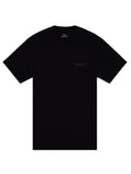 AX ARMANI U T-shirt con scritta laterale nero