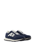 AX ARMANI U Sneakers suola alta logo A X NAVY/B.CO
