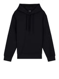 AX ARMANI U Felpa con cappuccio con ricamo logo nero