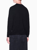 AX ARMANI U Maglioncino girocollo basic nero