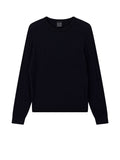 AX ARMANI U Pullover in viscosa lavorata BLU SCURO